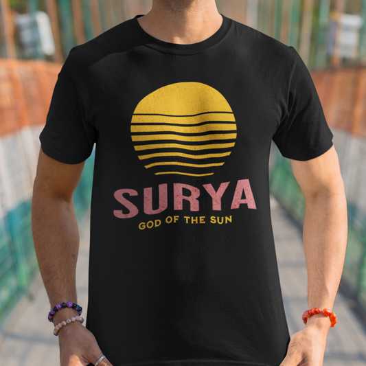 Surya God of the Sun - Hindu Mythology and Hinduism T-shirt