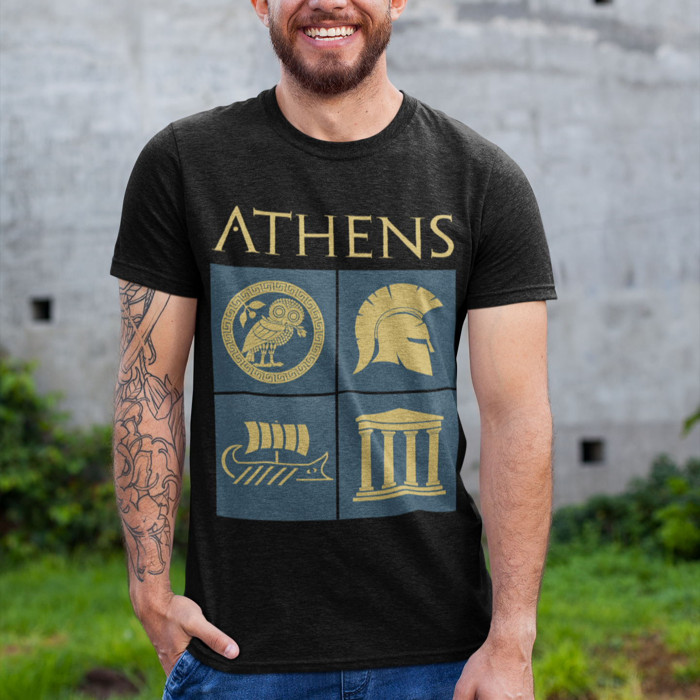 Ancient Athens - History of the Athenians T-shirt