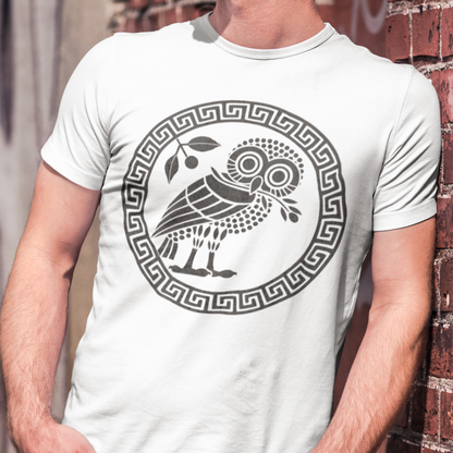 Ancient Athens Owl Symbol of Athena T-Shirt