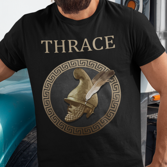 Thrace - Ancient Thracian Helmet - Ancient Thrace T-shirt