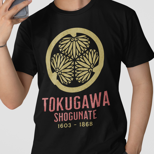 Tokugawa Shogunate Shirt  - Sengoku Japan - Japanese History Daimyo T-shirt