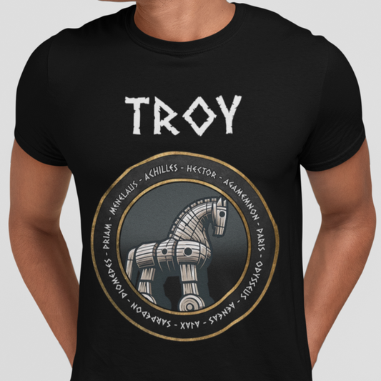 Trojan Horse - Heroes of the Trojan War - Troy T-shirt