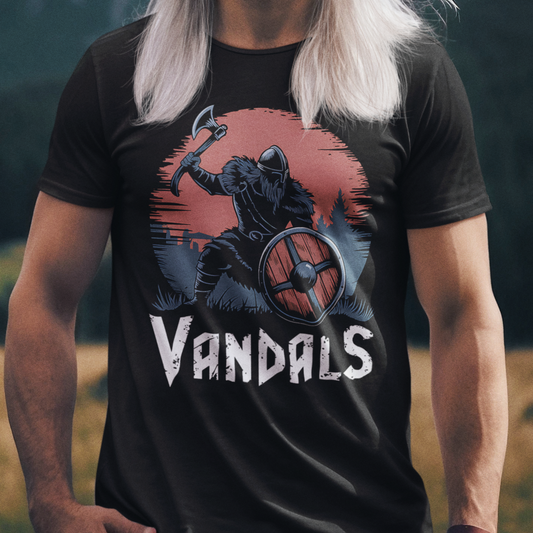 Vandals Warrior - Dark Ages History - Kingdom of the Vandals T-shirt