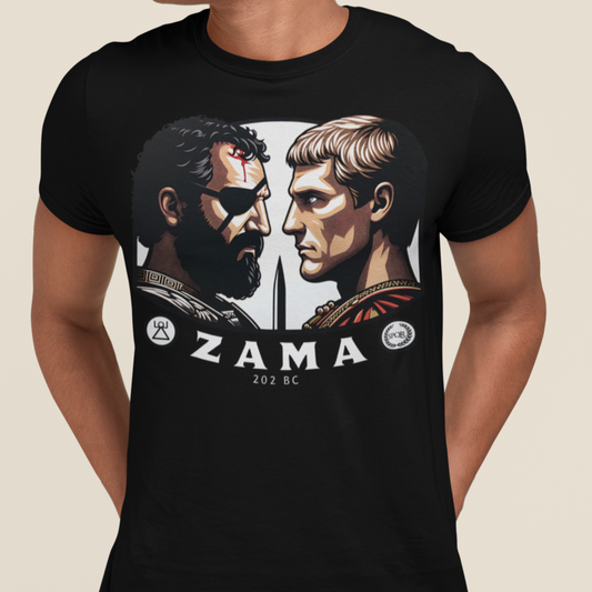 Battle of Zama 202 BC - Hannibal vs Scipio - Carthage vs Rome - 2nd Punic War T-shirt